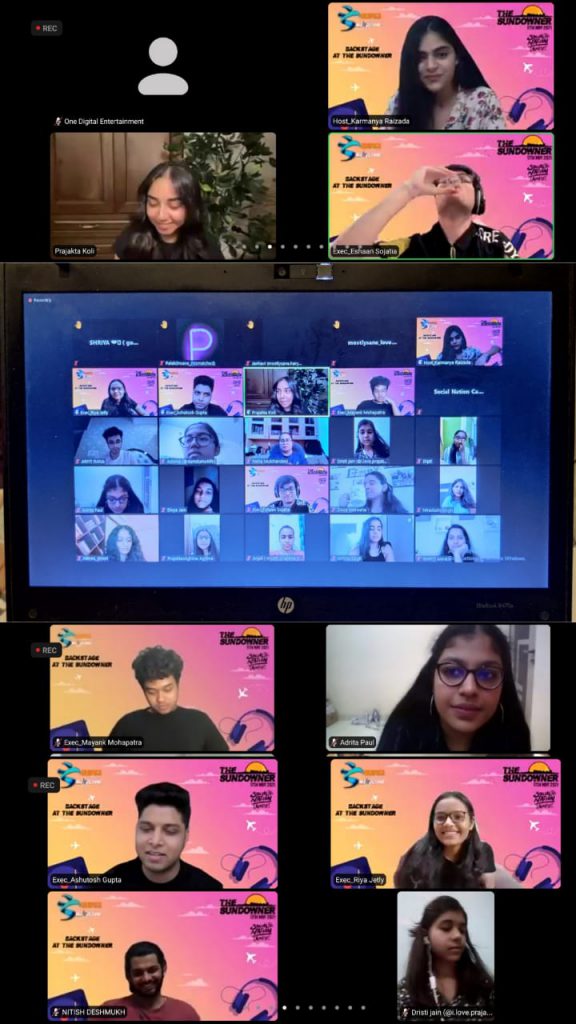 SNC-with-Prajakta-Zoom - Social Nation rapid fire session