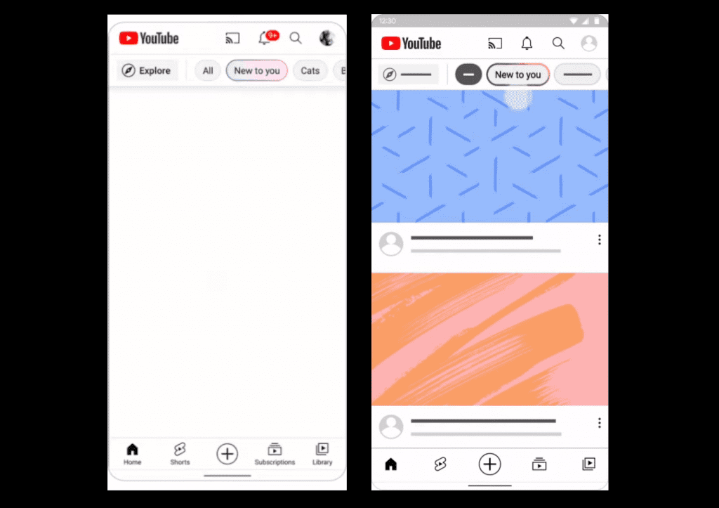 new-to-you-tab-mobile-youtube - Social Nation New to You