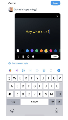 Tweet - Social Nation Twitter tests new creative tweet tool