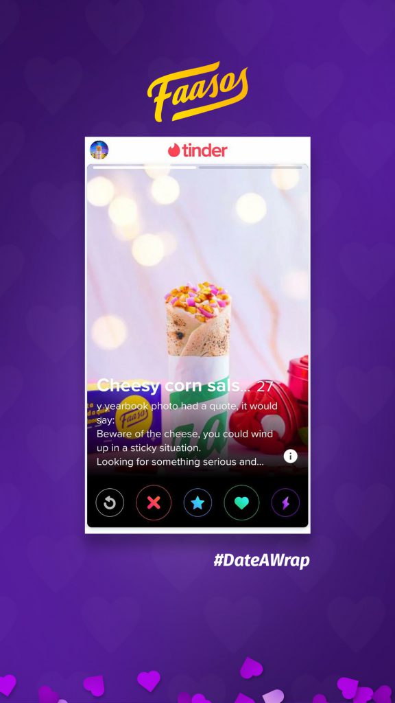 Faasos-Valentines-Campaign-3 - Social Nation Date A Wrap campaign