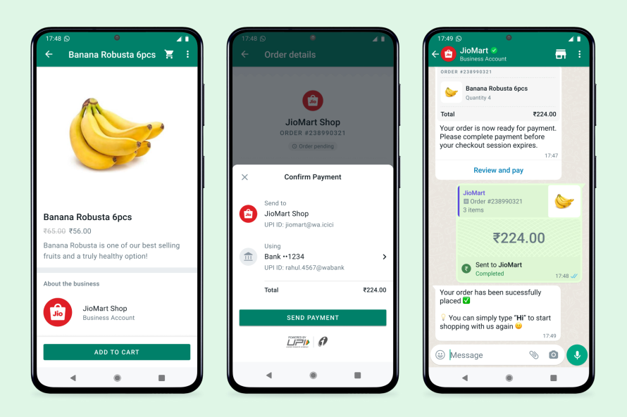 02_payment-to-complete-the-purchase-1 - Social Nation end-to-end shopping experience on WhatsApp