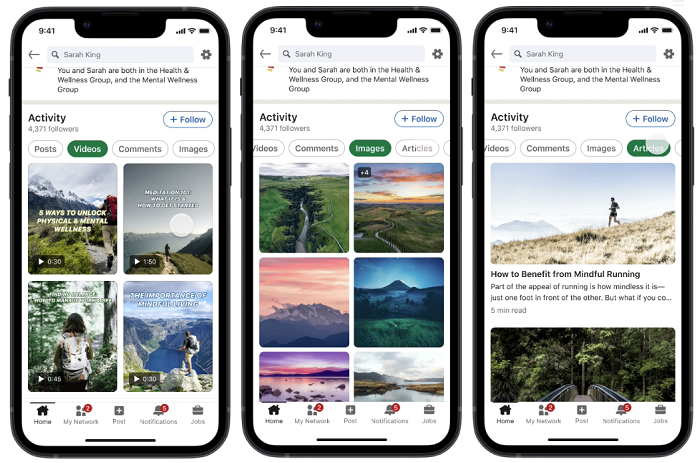 bG9jYWw6Ly8vZGl2ZWltYWdlL2xpbmtlZGluX3Byb2ZpbGVfdTEucG5n - Social Nation LinkedIn introduces new Visual display elements and Newsletter scheduling tools