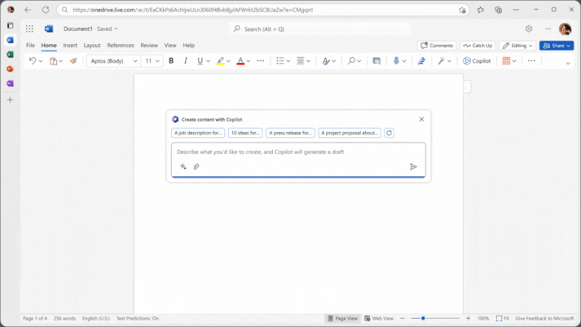 copilot_words_web - Social Nation AI to Word and Excel