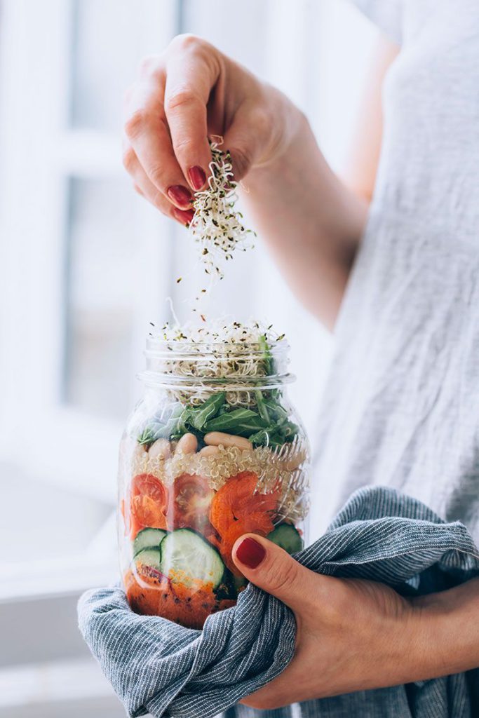 55-Easy-Vegan-Meal-Prep-Recipes-Tasty-Healthy-–-Nutriciously - Social Nation Plant based food is good for summer