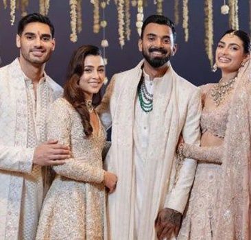 Ahan-Shettys-Girlfriend-Tania-Shroff-Posts-Pics-From-Athiya-KL-Rahuls-Wedding - Social Nation Tania Shroff at Athiya Shetty and KL Rahul Wedding