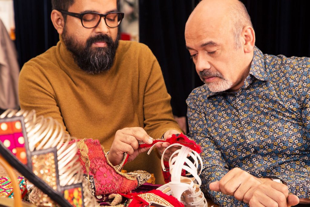 EXCLUSIVE_-Louboutin-Wants-The-World-To-See-His-New-Collaboration - Social Nation Sabyasachi X Louboutin- Indian Designer in The World Fashion