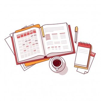 Free-Vector-_-Businessman-morning-day-schedule-notebook - Social Nation Writing Courses For Content Creators To Get Viral On Social Media