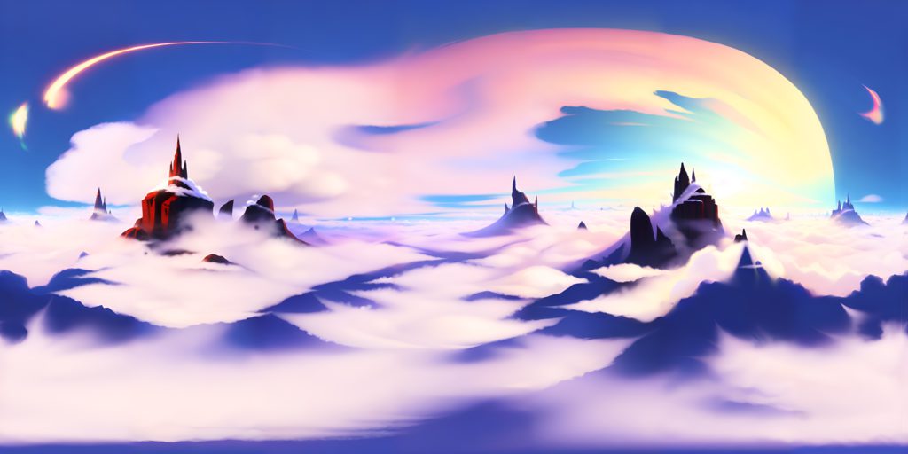 sky_fog_filled_mountain_caps - Social Nation A Serene Escape with the Mystical Fog on Mountain Peaks!