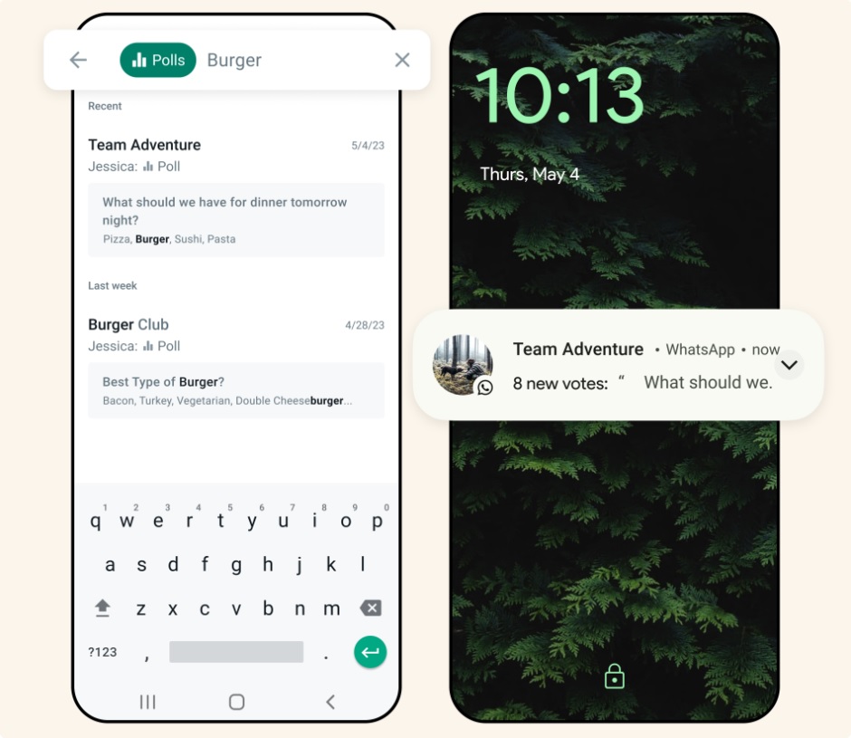 whatsapp polls update