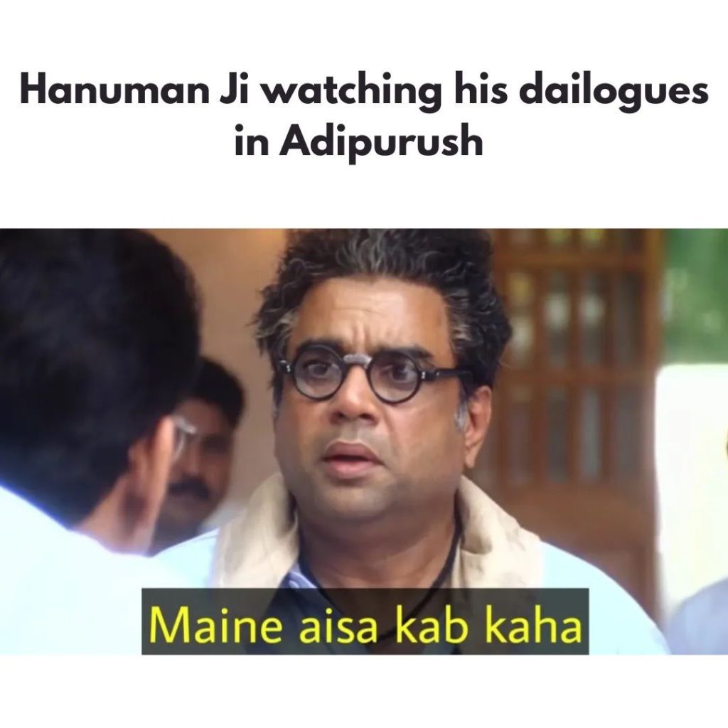 354454326_972897773951523_9093099266077775871_n - Social Nation The blunders and meme of Adipurush with go down in history