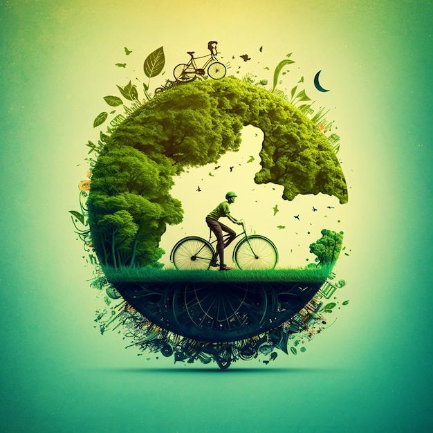 Premium-Photo-_-June-3-world-bicycle-day-generative-ai - Social Nation World Bicycle Day: Cyclists on Instagram