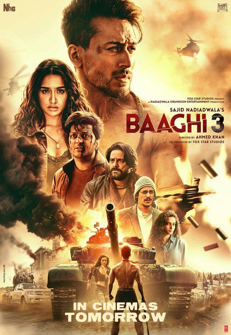 Baaghi-3-Review-2020 - Social Nation Barbenheimer but Bollywood