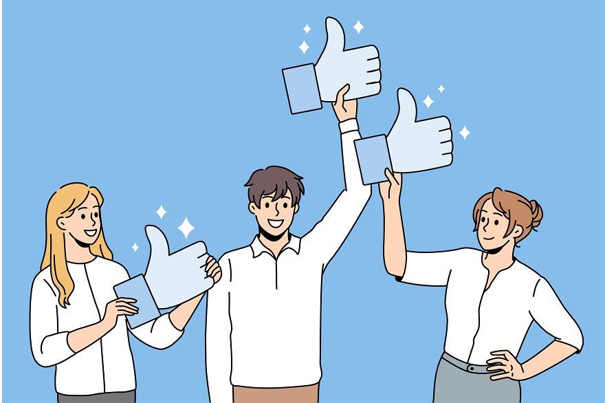 Happy-clients-give-positive-feedback - Social Nation Quality content through feedback criticism