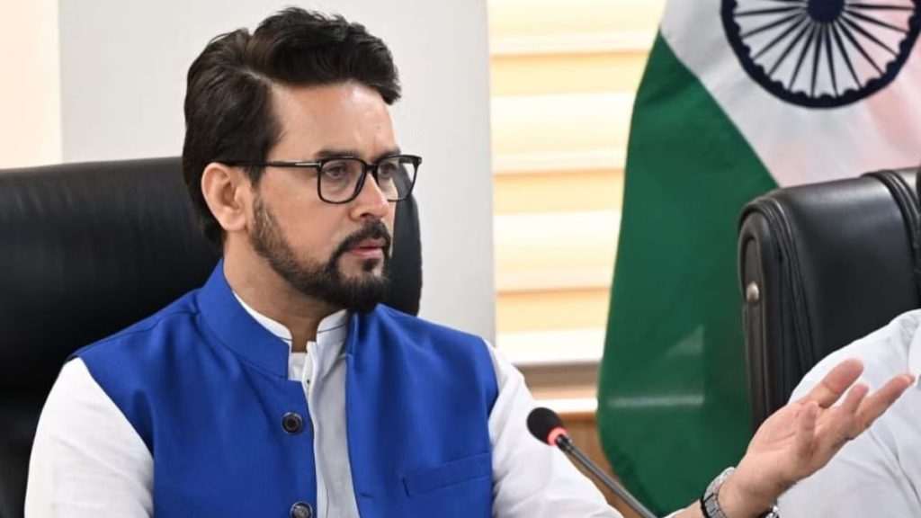 IFFI Goa Anurag Thakur best web series award new category International Film Festival of India Information and Broadcasting Minister original OTT platforms Indian language storytelling Union Minister NFDC content shows