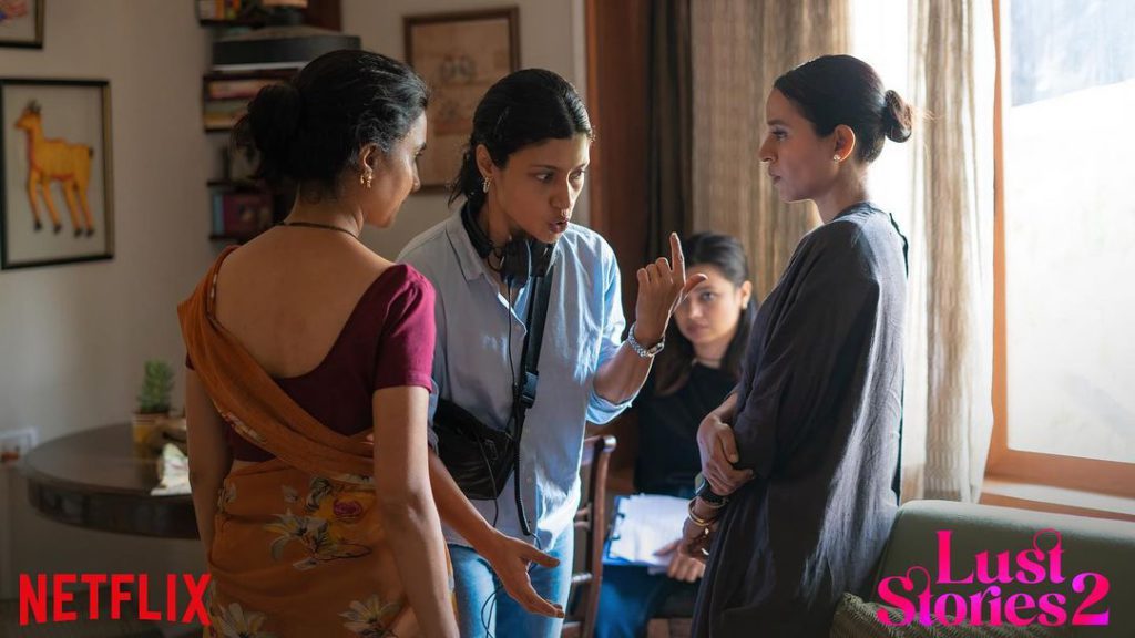 Konkona Sensharma Lust Stories 2 Netflix Director R Blake Amit Sharma Sujoy Ghosh Amruta Subhash Tillotama Shome