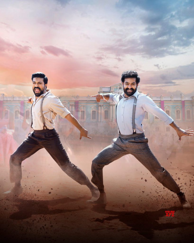 NTR-And-Ram-Charan-Stills-From-RRR-Movie-Mass-Anthem-Naatu-Naatu-Social-News-XYZ - Social Nation Larissa and Naatu Naatu on Wimbledon