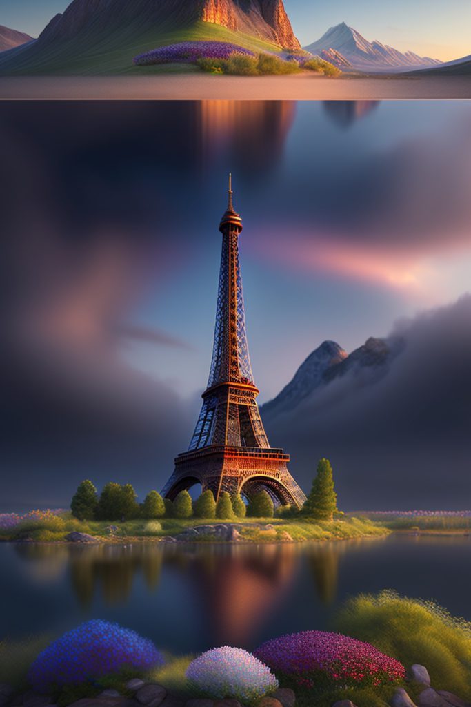 One-Eifel-tower - Social Nation Lexica