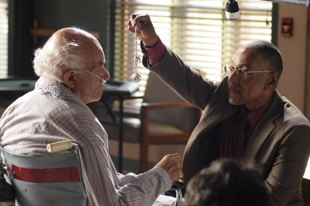 Breaking Bad (Season 4) - Social Nation Mark Margolis in the poisoning scene in breaking bad
