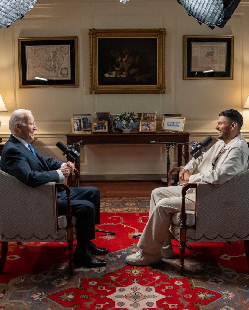 Jay Shetty interviews Joe Biden