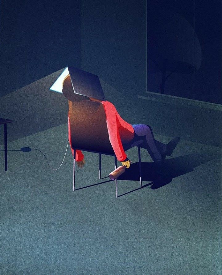 Binge-watching_-Illustrated-by-jan-siemen - Social Nation Content overload in OTT era