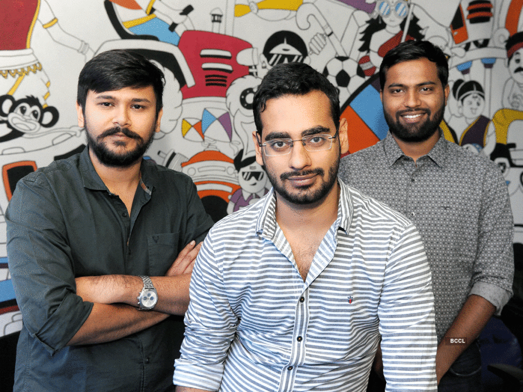 sharechat-co-founders-bccl - Social Nation ShareChat owners start WhatsApp Branded Shares
