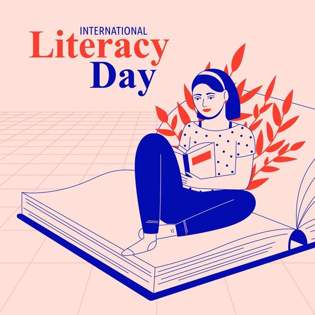 Premium-Vector-_-Flat-international-literacy-day - Social Nation International Literacy Day with Miti Shah