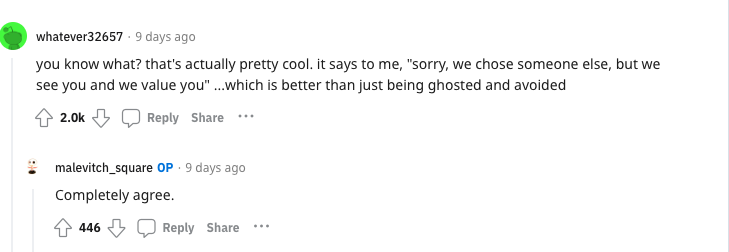 Screenshot-2023-09-15-at-3.37.16-PM - Social Nation Reddit users react to the sweet job rejection gesture