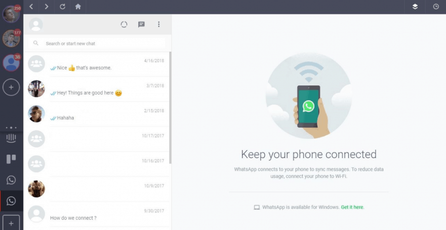 multi-wa-chats - Social Nation whatsapp multiple profiles desktop web