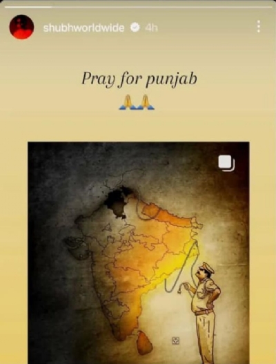 shubh1_641bdac4cbc21 - Social Nation Shubh Instagram Story for Punjab controversy
