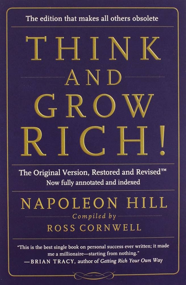 Think And Grow Rich Napolean Hill Self Help Book Sandeep Maheshwari