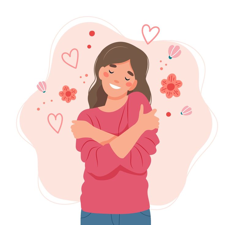 Download-Love-yourself-concept-woman-hugging-herself-vector-illustration-in-flat-style-for-free - Social Nation Prime Video's Rainbow Rishta will foster acceptance