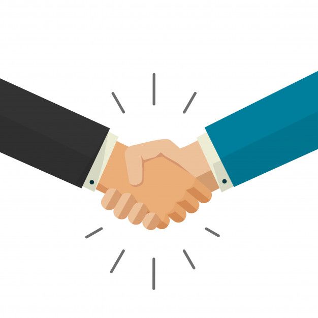 Premium-Vector-_-Shaking-hands-vector-illustration-isolated-on-white-background - Social Nation ASCI CEO lays down guide for LinkedIn Influencers