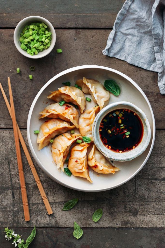 Vegan-Jackfruit-Potstickers-Full-of-Plants - Social Nation Pani Puri fights momos in a rap battle in viral video