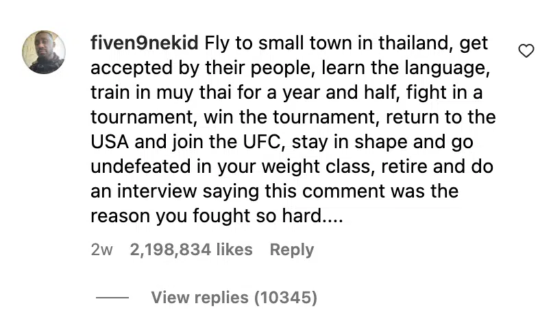 world-record-instragram-likes-on-comment-in-post-1 - Social Nation Instagram most liked comment on a post fiven9nekid reed harrington
