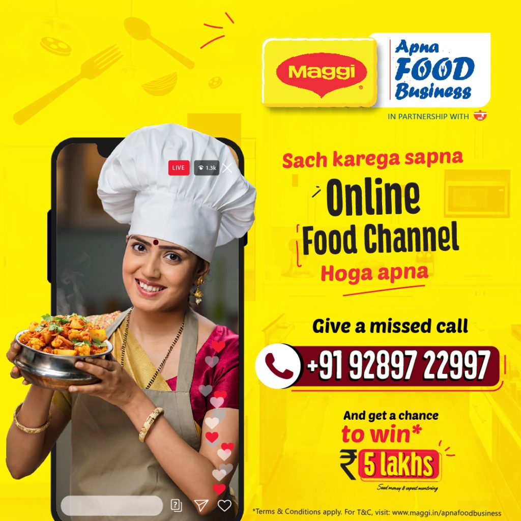 397050304_1060930598432566_5681612753779954226_n - Social Nation MAGGI Apna Food Business campaign online food channel food content creators