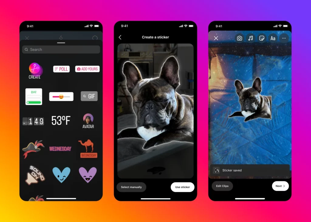 399656618_1480392405837375_1832810831071359449_n - Social Nation instagram new features AI stickers