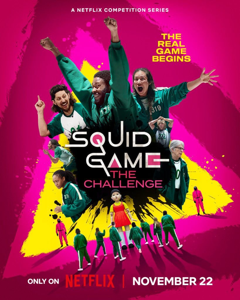 4 - Social Nation Squid Game, Netflix, K-Drama, Korean Drama, Squid Game Challenge, Reality TV Show