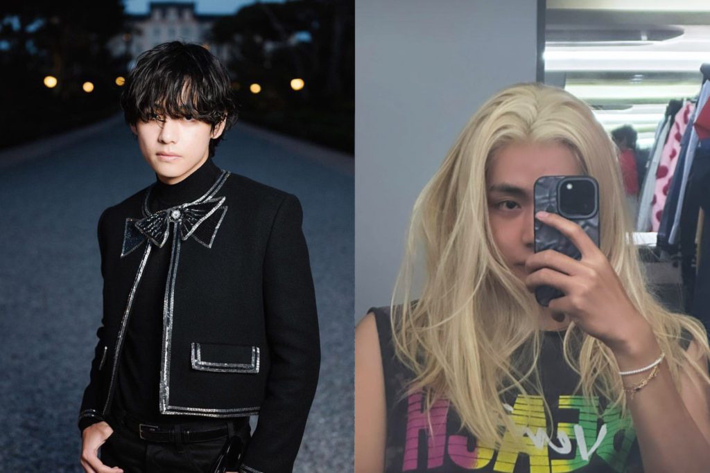 Kim Taehyung - Social Nation Social media reacts to V's New look