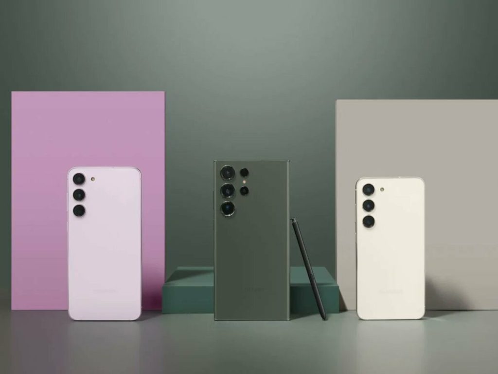 Samsung Galaxy S24 series smartphones