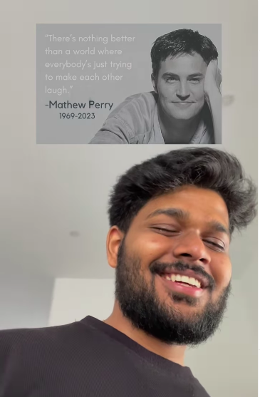 Screenshot-2023-11-07-at-7.44.01-PM - Social Nation Roshan Vadassery's AI Tribute to Matthew Perry is impressive