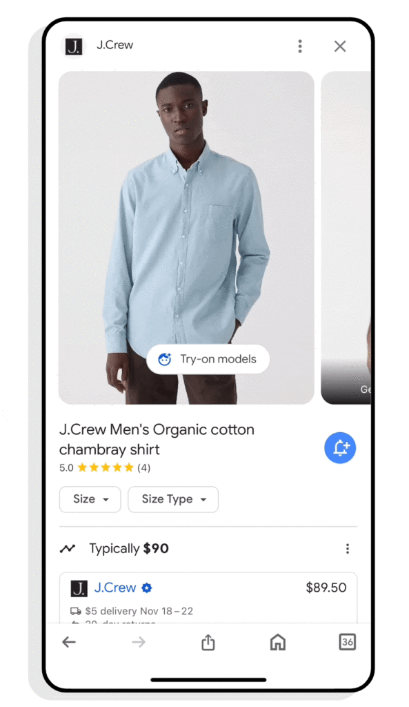 fahimas-jcrew_iAfrCDH - Social Nation google ai tool holiday shopping virtual try-on