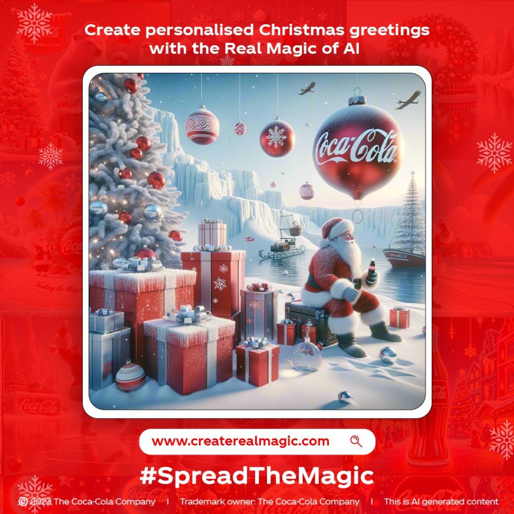 410406844_1468561580367289_1640163570217392620_n - Social Nation Coca-Cola AI christmas campaign