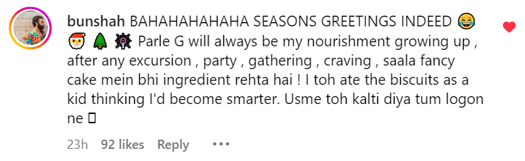 bunshah response parle g