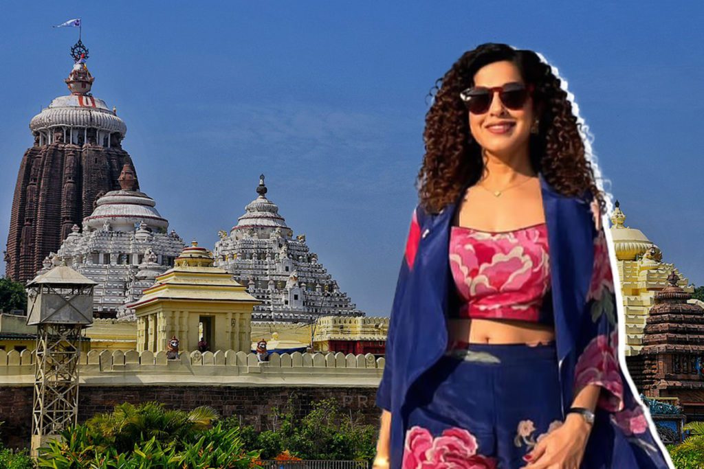 Kamiya Jani - Social Nation Kamiya Jani in a controversy over her Jagannath Temple Video