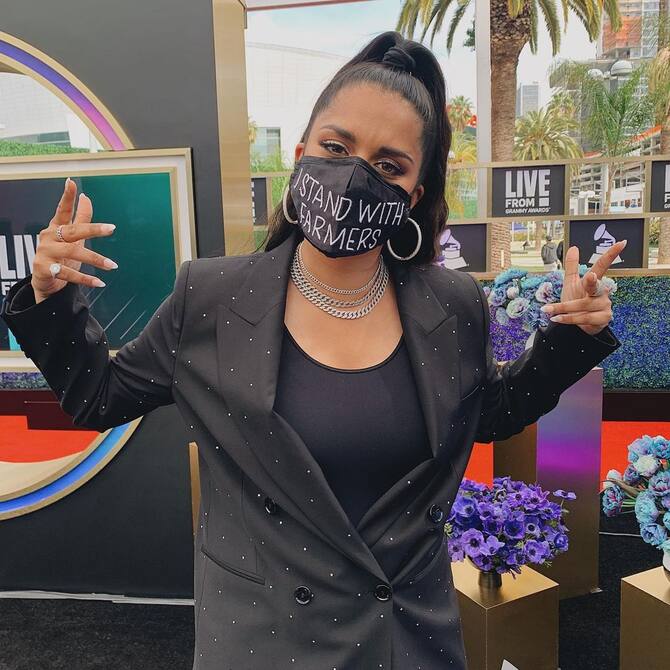 1b1e474fe8947a8fc0fa685fc44654f9b1fa5 - Social Nation Lilly Singh's Red carpet looks including 63rd Grammys