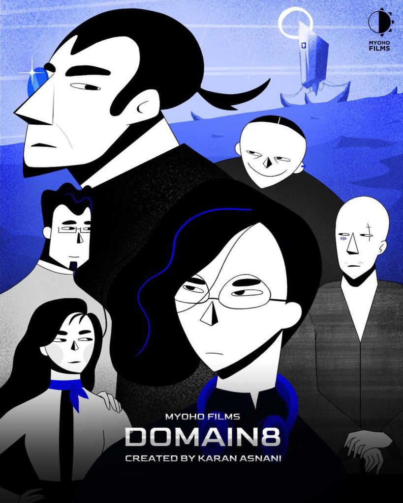 Stand-up comics voice characters in Domain8