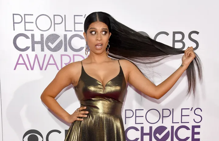 588025241200003e0aad86d1 - Social Nation Lilly Singh's Red carpet looks including People's choice awards