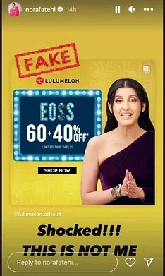 Nora Fatehi is a victim of deepfake or may be not
