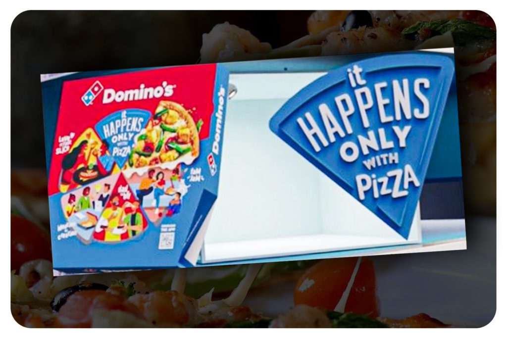 DOMINOS - Social Nation Vibing with Gen Z, Domino's India launches It Happens Only With Pizza