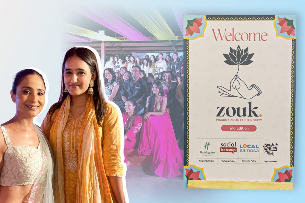 Zouk - Social Nation Zouk Proudly Indian Fashion Show With Sayantani and Creators